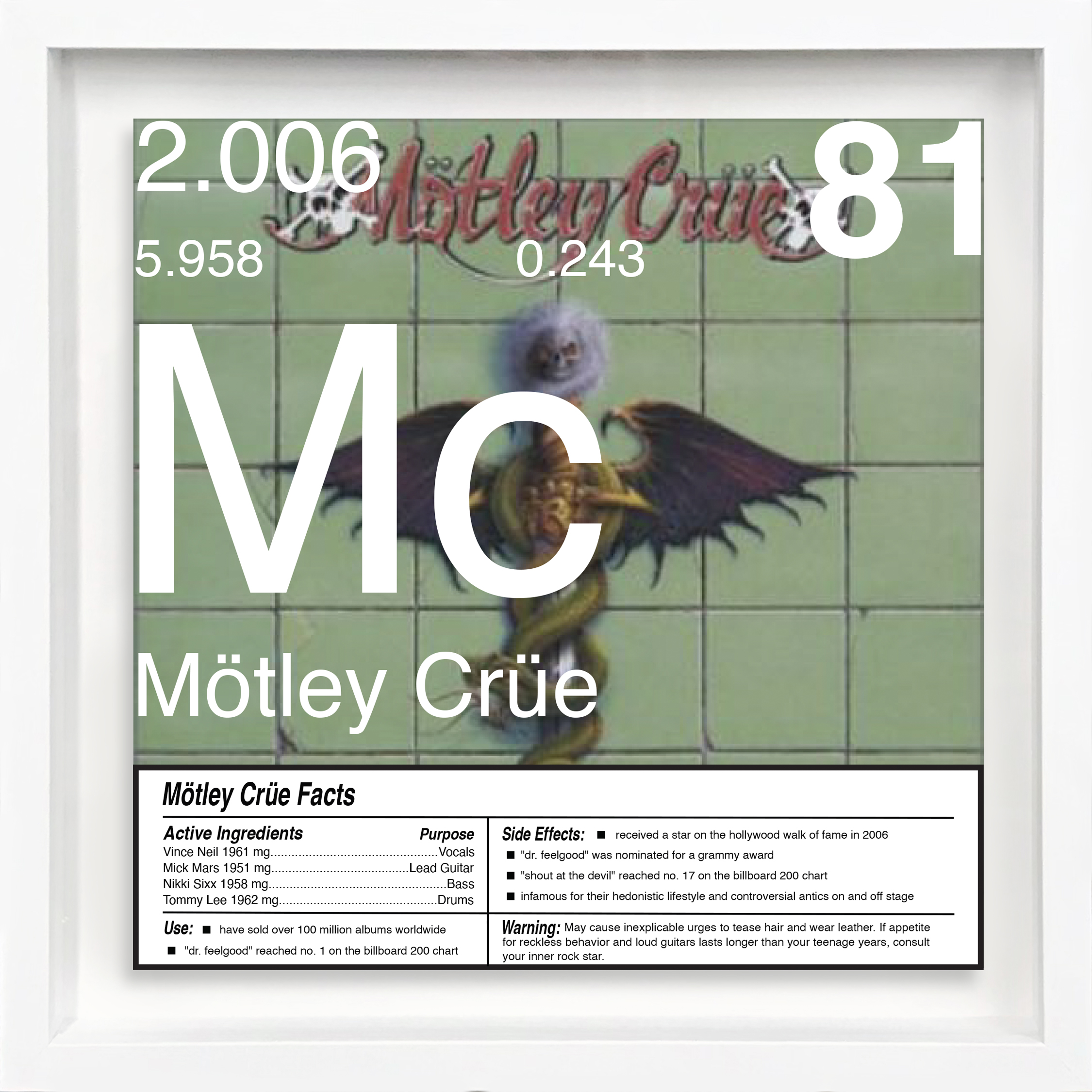 Mötley Crüe artwork